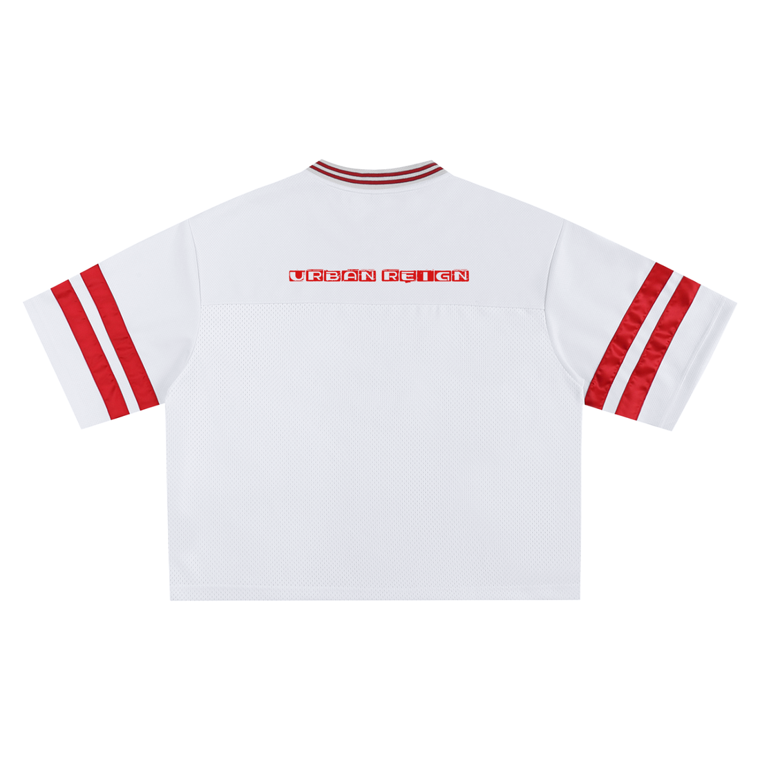 Taped Mesh Boxy T-Shirt