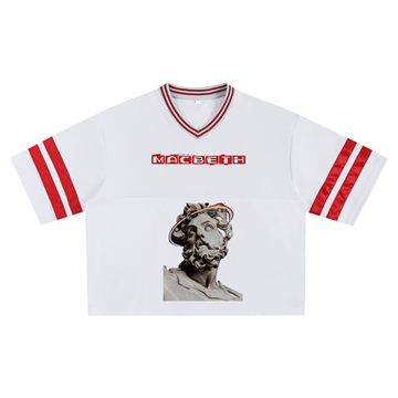 Taped Mesh Boxy T-Shirt